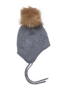 Nbmwrilla Wool Knit Hat Accessories Headwear Hats Baby Hats Blue Name ...