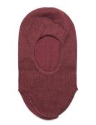 Balaclava - Knitted Accessories Headwear Balaclava Burgundy CeLaVi