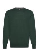 Botto-L Tops Knitwear Round Necks Green BOSS