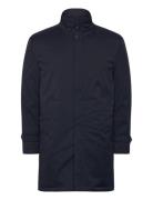 Bs Bedford Slim Fit Coat Ullfrakk Frakk Navy Bruun & Stengade