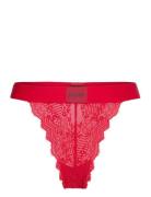 Thong Lace Stringtruse Undertøy Red HUGO