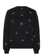 Sw Joya Tops Sweat-shirts & Hoodies Sweat-shirts Black Desigual