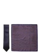 Tie & Pocket Square Slips Navy Amanda Christensen