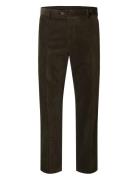 Slhreg-Duca Corduroy Trs Bottoms Trousers Casual Brown Selected Homme