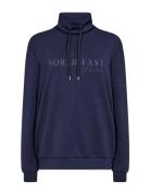 Sc-Banu Tops Sweat-shirts & Hoodies Sweat-shirts Blue Soyaconcept