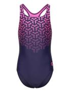 Girl's Arena Kikko V Swimsuit Swim Pro Back Shocki Badedrakt Badetøy N...