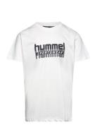 Hmltukas T-Shirt S/S Sport T-shirts Short-sleeved White Hummel