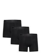 Men's Knit 3-Pack Boxer Boksershorts Black Emporio Armani