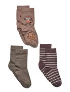 Nmmolan 3P Sock Socks & Tights Socks Multi/patterned Name It