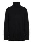 Bs Antoinette Over D Fit Knitwear Tops Knitwear Turtleneck Black Bruun...