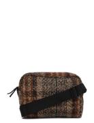 Day Woolen Check Xl Boxy Bags Crossbody Bags Brown DAY ET