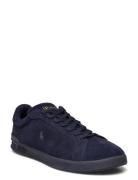 Heritage Court Ii Suede Sneaker Lave Sneakers Blue Polo Ralph Lauren