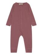 Ruka Langermet Bodysuit Burgundy MarMar Copenhagen