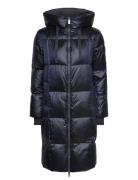 Mmnova Metallic Down Jacket Fôret Jakke Navy MOS MOSH