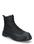 Urian_Halb_Cvpu Høye Sneakers Black HUGO