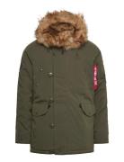 Explorer Parkas Jakke Khaki Green Alpha Industries