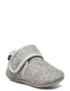 Baby Wool Slippers Tøfler Innesko Grey CeLaVi