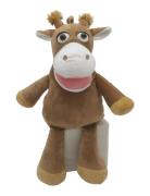 Giraffe Hand Puppet 25 Cm. Toys Soft Toys Stuffed Animals Brown Magni ...