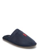 Microsuede-Klarence-Ds-Slp Slippers Tøfler Navy Polo Ralph Lauren