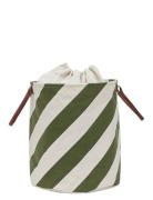 Sakki Storage Basket Home Storage Storage Baskets Khaki Green OYOY Liv...