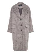 Cmblur-Coat Ullfrakk Frakk Grey Copenhagen Muse