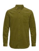 Solid Corduroy Shirt Tops Shirts Casual Green Scotch & Soda