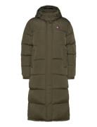 Tjw Alaska Long Puffer Ext Fôret Kåpe Khaki Green Tommy Jeans