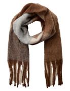 Sc-France Accessories Scarves Winter Scarves Brown Soyaconcept