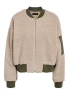 Nmfasha Mix Bomber Fwd Bomberjakke Beige NOISY MAY