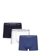 Trunk 3-Pack Boksershorts Navy GANT