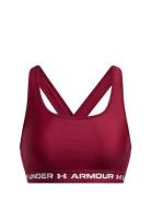 Crossback Mid Bra Sport Bras & Tops Sports Bras - All Burgundy Under A...