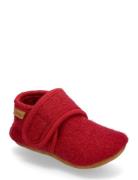 Baby Wool Slippers Tøfler Innesko Red En Fant