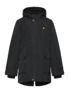 Fleece Lined Padded Coat Fôret Jakke Black Lyle & Scott