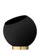 Globe Flowerpot Home Decoration Flower Pots Black AYTM