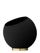 Globe Flowerpot Home Decoration Flower Pots Black AYTM