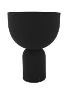 Torus Flowerpot Home Decoration Flower Pots Black AYTM