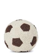 Knitted Football, Bouclé Toys Soft Toys Stuffed Toys Multi/patterned S...