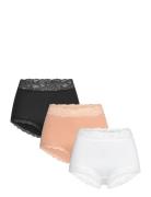 Brief High Emelie Lace 3 Pack Truse Brief Truse Beige Lindex