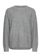 Fqgalaxy-Pullover Tops Knitwear Jumpers Grey FREE/QUENT