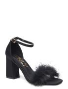 Onlalyx-25 Feather High Heeled Sandal Sandal Med Hæl Black ONLY