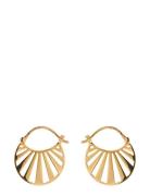 Small Misty Light Earrings Accessories Jewellery Earrings Hoops Gold P...