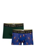 Stretch Cotton Trunk 2-Pack Boksershorts Black Polo Ralph Lauren Under...