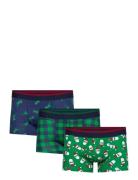 Onsxmas Multi Boxer 3-Pack Boksershorts Navy ONLY & SONS