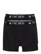 2-Pack Organic Boxers Noos Night & Underwear Underwear Underpants Blac...