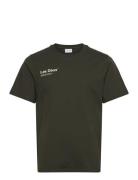 Brody T-Shirt 2.0 Tops T-shirts Short-sleeved Khaki Green Les Deux