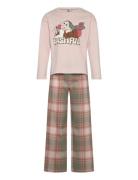 Pyjama Pyjamas Sett Pink United Colors Of Benetton