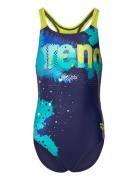 Girl's Arena Light Tricks Swimsuit Swim Pro Back N Badedrakt Badetøy N...