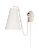 Wall Lamp Lou Bouclé Home Lighting Lamps Wall Lamps Beige Globen Light...