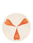 Classic Love Dessert Plate Home Tableware Plates Small Plates Red Anna...