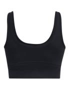 Meridian Fitted Crop Tank Sport Crop Tops Sleeveless Crop Tops Black U...